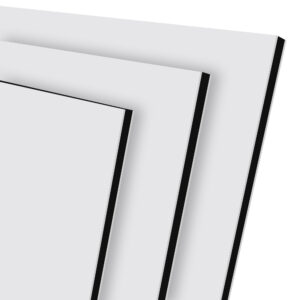 Aluminium-Verbundplatte Weiß