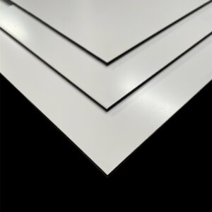 Alternative view of Aluminium-Verbundplatte Weiß